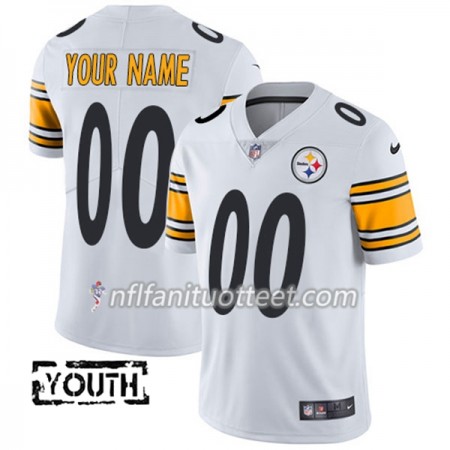 Lasten Pittsburgh Steelers NFL Pelipaita Custom Valkoinen